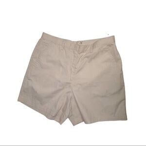 NWT CHARTER CLUB KHAKI SHORTS 100% COTTON SIZE‎ 14